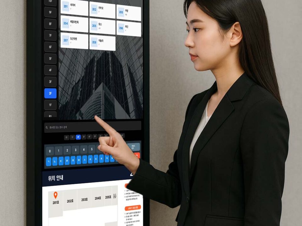 건물안내솔루션 | 위치안내솔루션 | 층별안내솔루션 | Easy Guide Solution 15 easy guide demo1